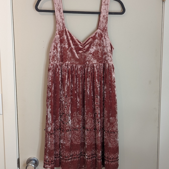 Free People Velvet Underground Mini Dress - Picture 6 of 10